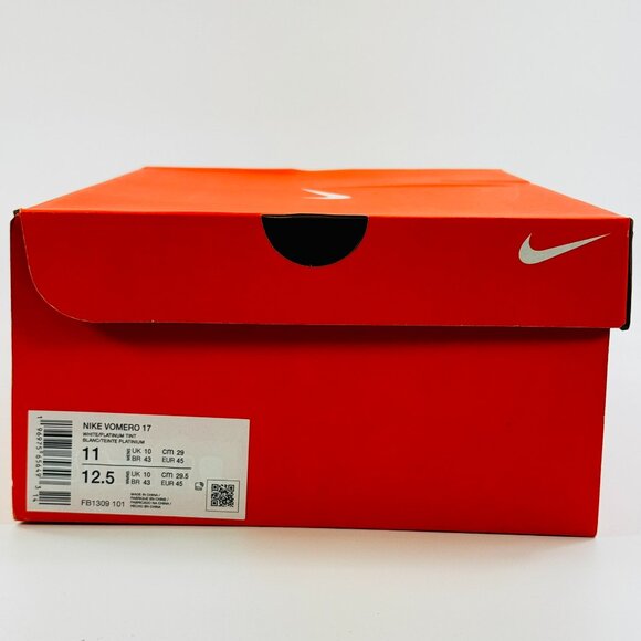Nike Vomero 17 \'White Platinum Tint\' FB1309-101 Multi Size